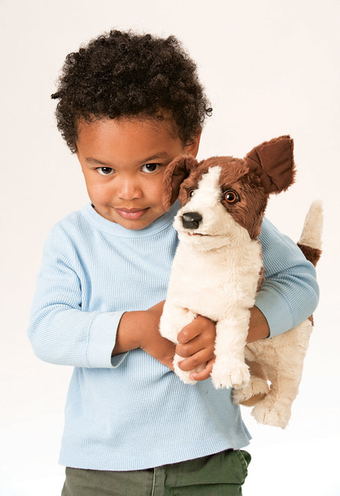 FOLKMANIS PUPPETS - Jack Russell Smooth Coat Puppet